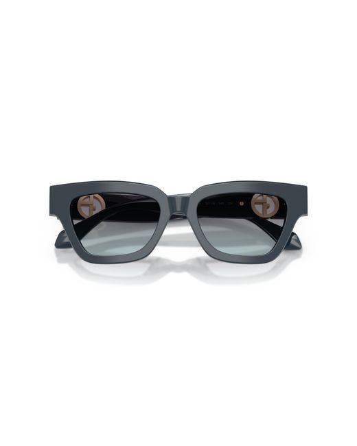 Giorgio Armani Black Ar8246U 630919 Sunglasses Acetate Cat Eye Normal Shaded