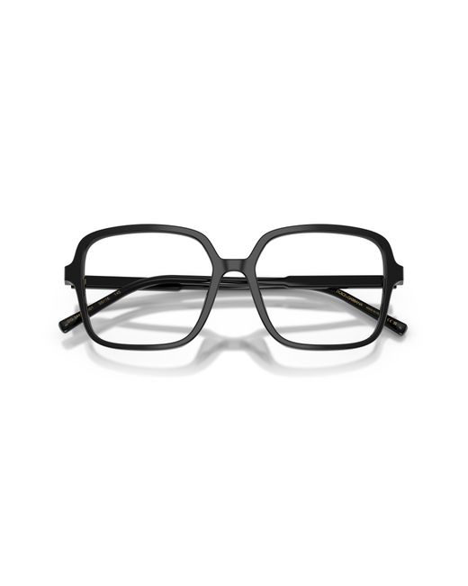 Dolce & Gabbana Black Dg3442 501 Optical Frames Acetate Transparent Squared Normal