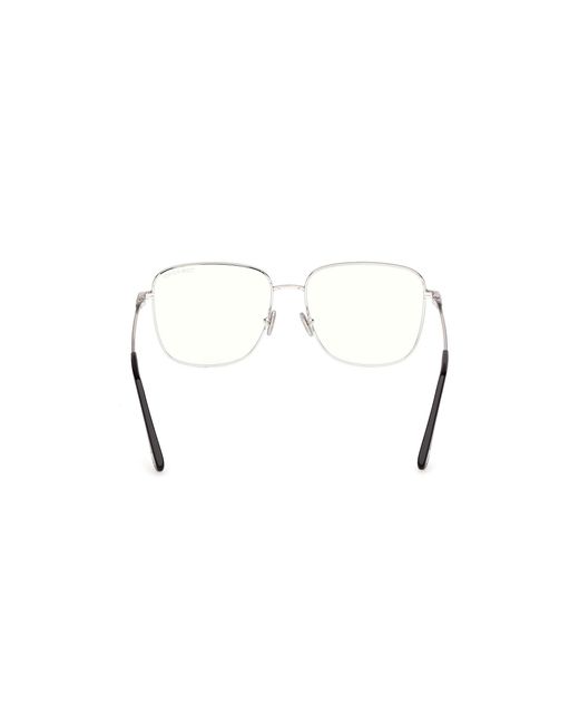 Tom Ford Black Ft6136-B 087 Optical Frames Metal Squared Normal