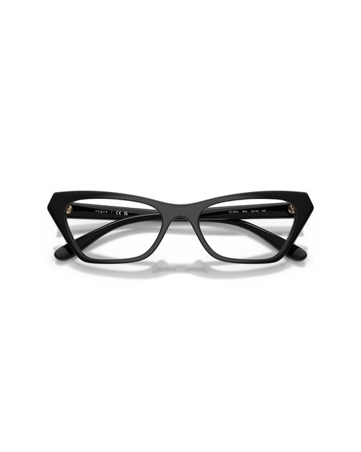 Vogue Eyewear Black Vo5670 W44 Optical Frames Nylon Cat Eye Normal
