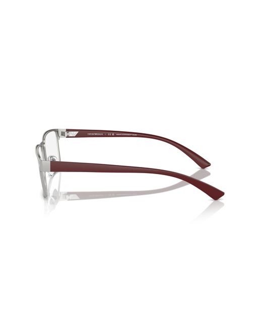 Emporio Armani Black Ea1157 3045 Optical Frames Metal Transparent Squared Normal for men