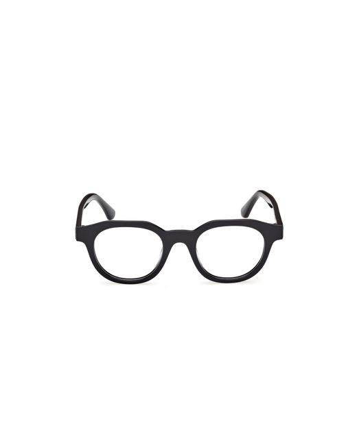 Web Black We5461 001 Optical Frames Acetate Round Normal for men