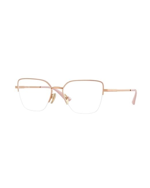 Vogue Eyewear Black Vo4331 5207 Optical Frames Metal Butterfly Normal