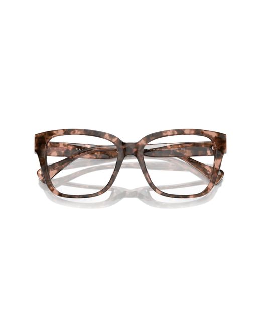 Ralph Lauren Black Ra7162U 6058 Optical Frames Acetate Transparent Squared Normal