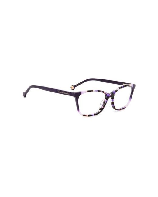 Carolina Herrera Black Her 0124 Ay0 Optical Frames Plastic Squared