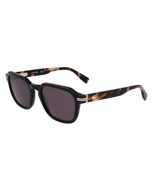 Lacoste Black L6046S 006 Sunglasses Acetate Squared Normal for men