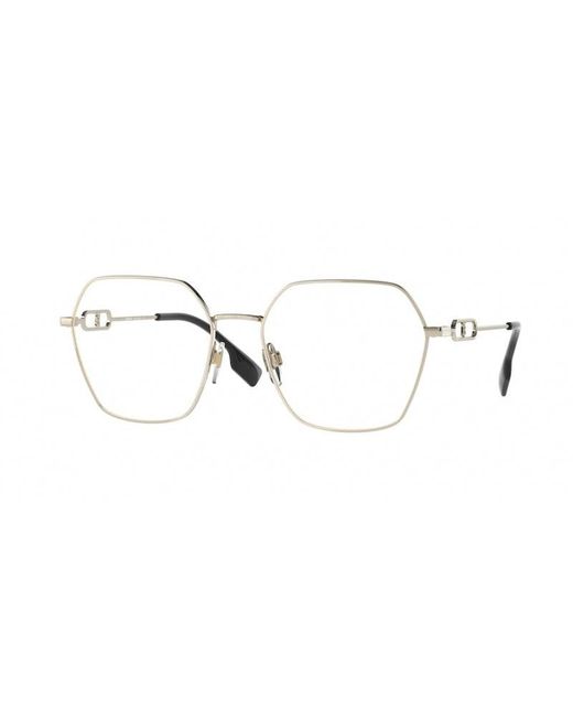 Burberry Black Be1361 Charley 1109 Optical Frames Metal Geometric