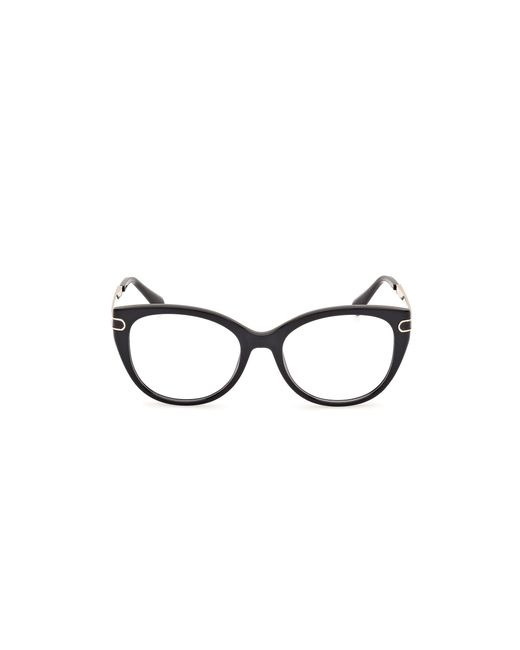 MAX&Co. Black Mo5135 001 Optical Frames Injected Round Normal