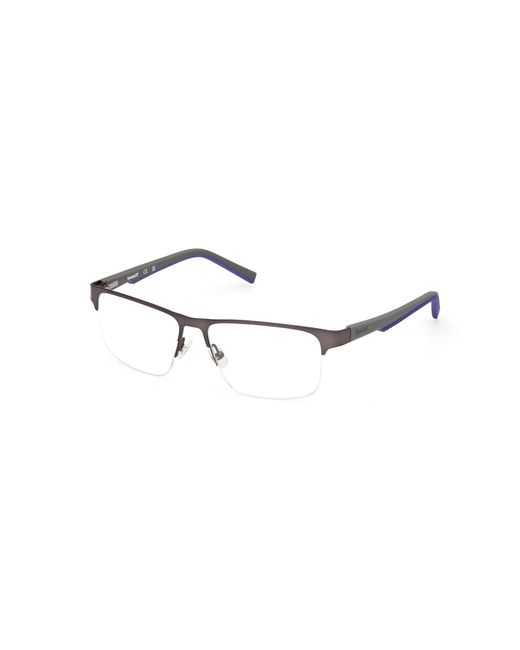 Timberland Black Tb50030 007 Optical Frames Metal Squared Normal for men
