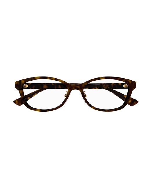 Gucci Black Gg1612Oj 002 Optical Frames Acetate Transparent Round