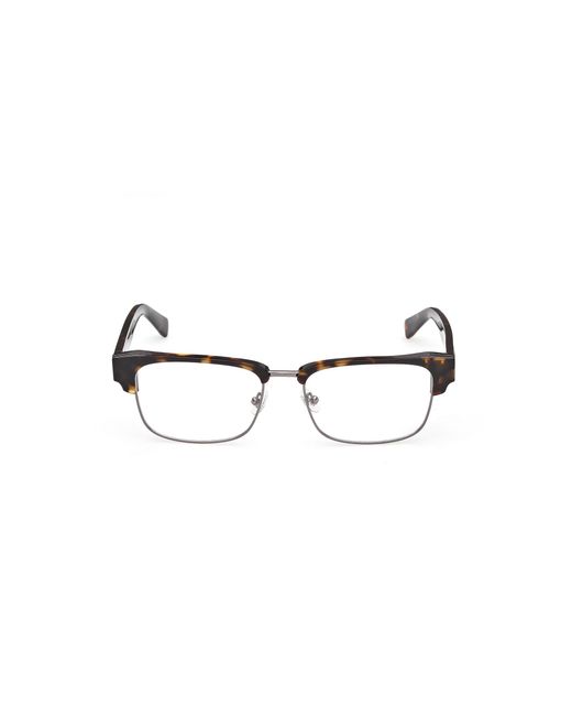 Guess Black Gu50330 052 Optical Frames Acetate Squared Normal for men