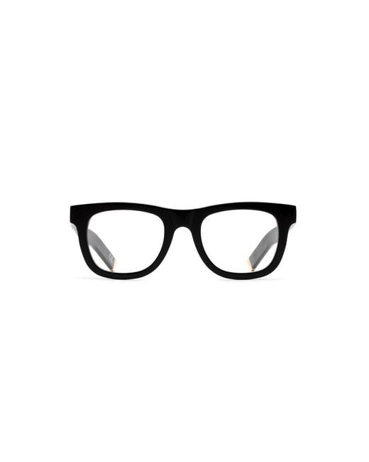 Retrosuperfuture Black Si8 Ciccio Optical Nero L Optical Frames Acetate Squared