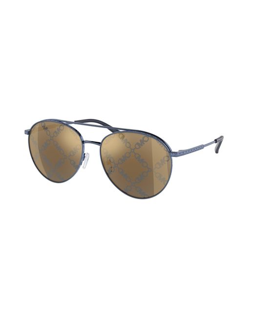 Michael Kors Black Mk1138 Arches 1895Am Sunglasses Metal Pilot Normal