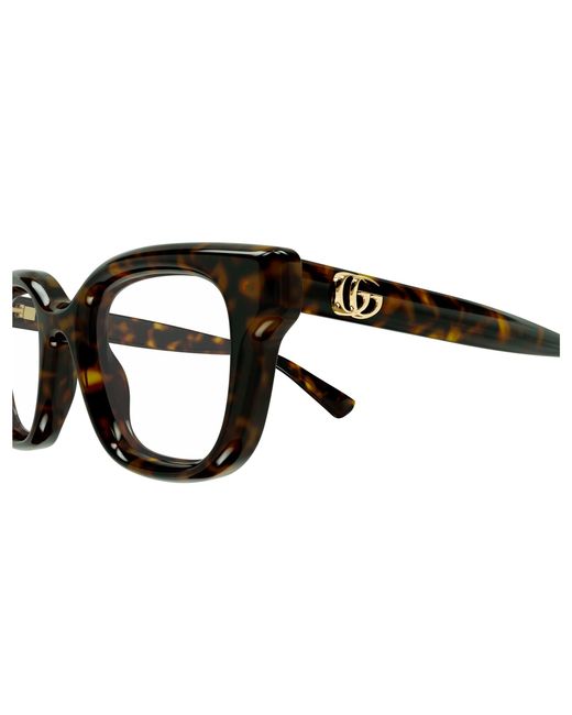 Gucci Black Gg1831O 006 Optical Frames Injected Transparent Squared