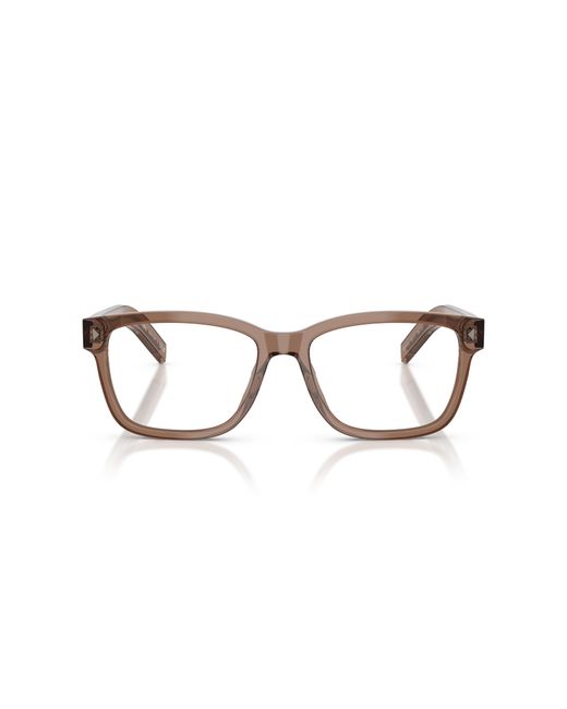 Prada Black Pr B10V 28I1O1 Optical Frames Acetate Squared Normal for men