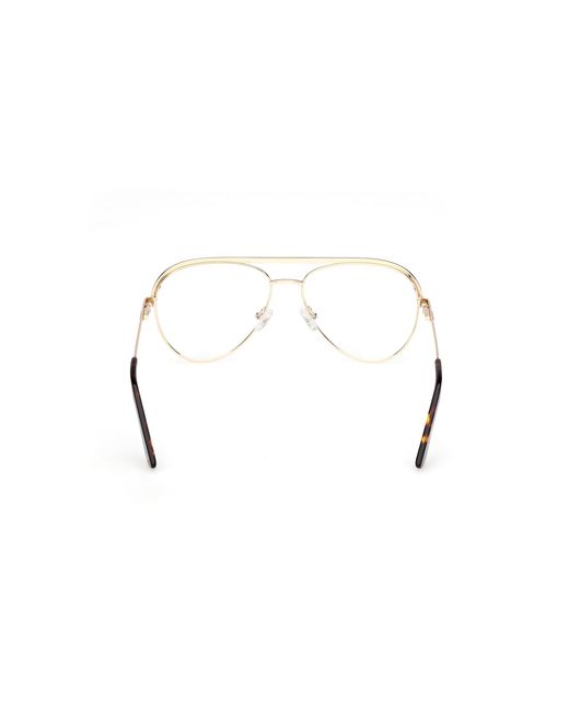 Guess Black Gu50321 032 Optical Frames Metal Pilot Normal