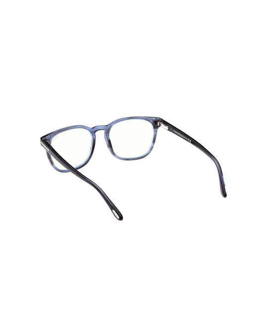 Tom Ford Black Ft5868-B 092 Optical Frames Acetate Squared Normal for men