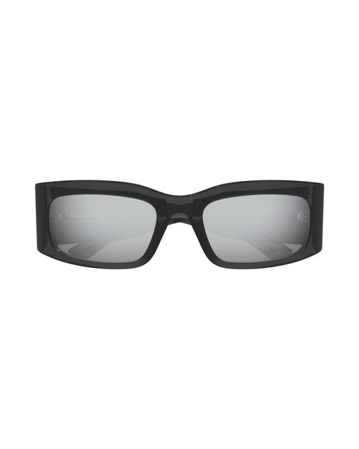 Balenciaga Black Bb0328S 003 Sunglasses Acetate Squared