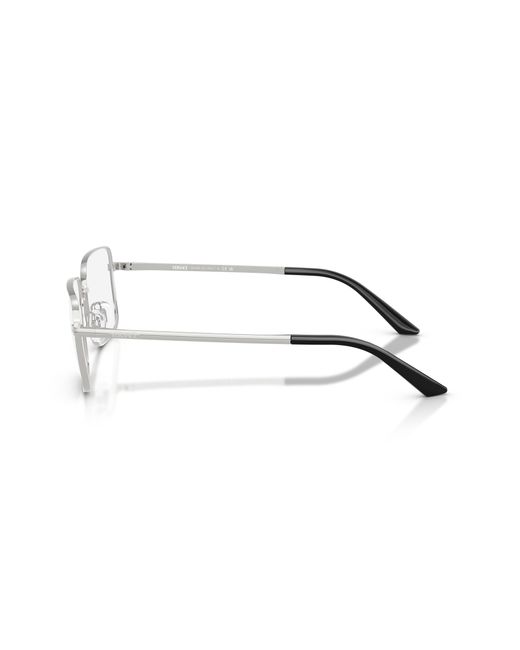 Versace Black Ve1311 1001 Optical Frames Metal Pillow Normal for men