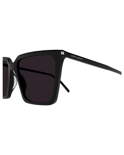 Saint Laurent Black Sl 474 001 Sunglasses Acetate Squared Normal