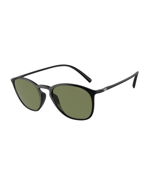 Giorgio Armani Black Ar8186U 50012A Sunglasses Nylon Squared Normal for men