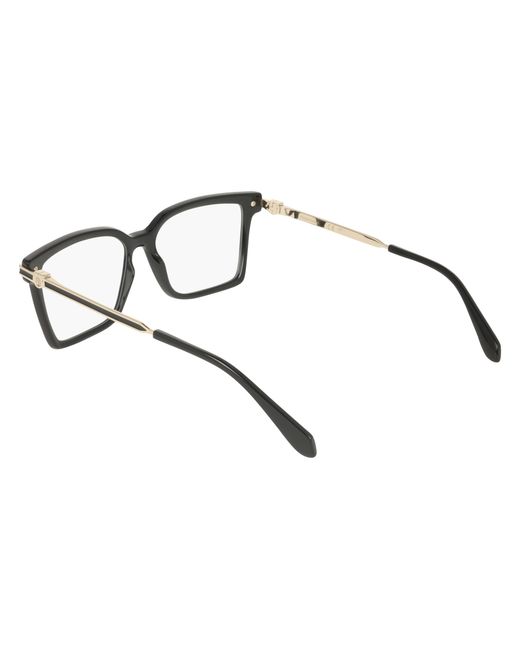 Ferragamo Black Sf3039 001 Optical Frames Acetate Squared Normal