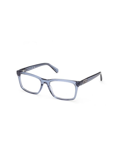 Guess Black Gu50368 090 Optical Frames Acetate Squared Normal for men