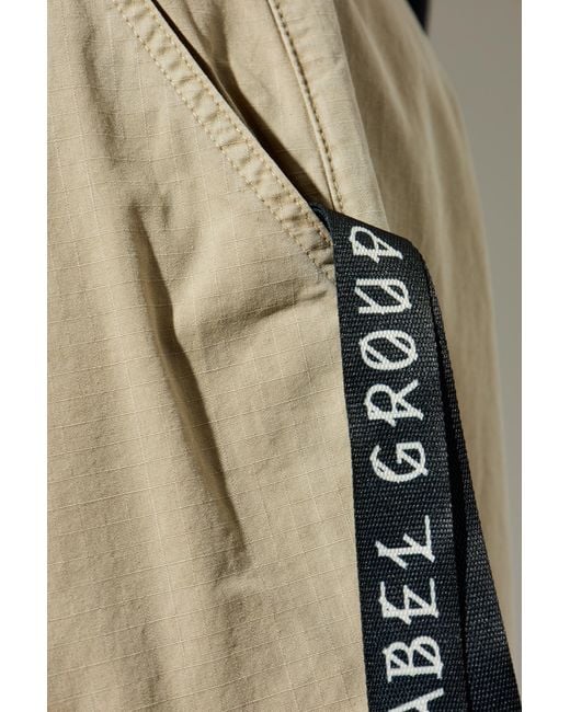 44 Label Group Natural Shorts With Pockets for men