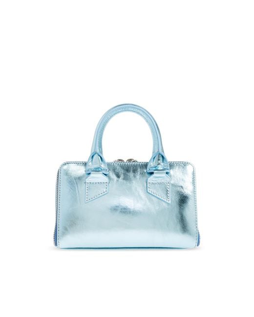 The Attico Blue Handbag `friday Mini`,