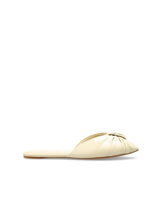 Chloé Natural 'Suzie' Slides