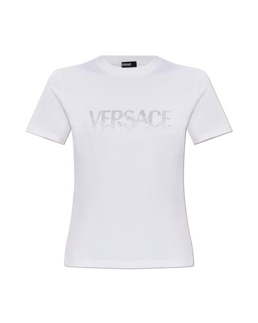 Versace White T-Shirts