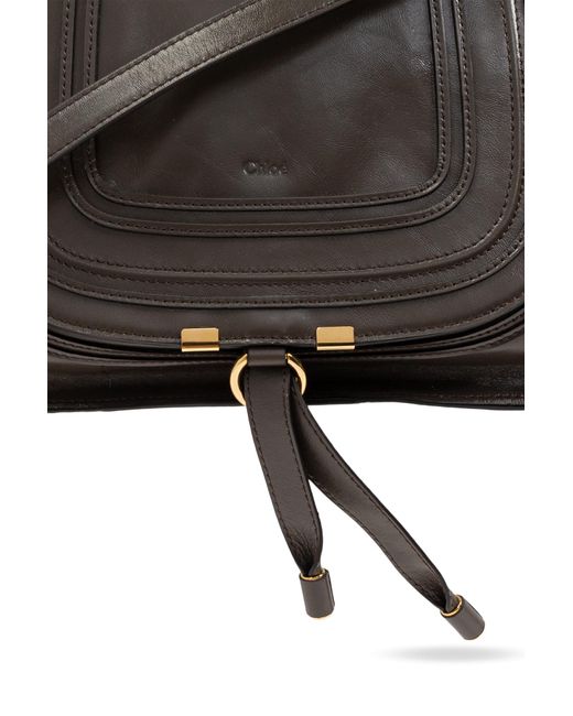 Chloé Black Handbag Marcie Double Medium