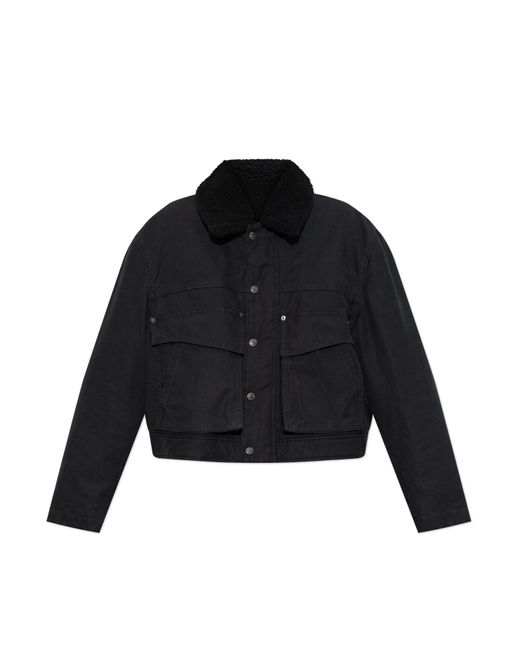 DSquared² Black Jacket With Collar