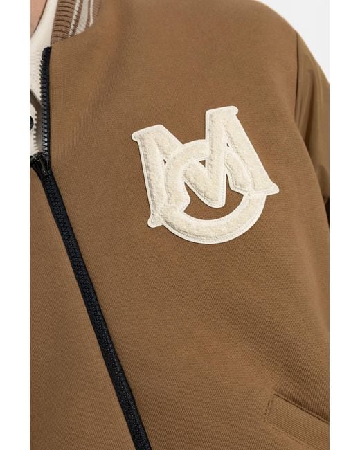 Moncler Blue Reversible Down Jacket for men