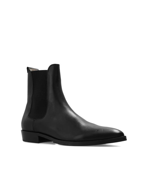 AllSaints Black ‘Steam’ Chelsea Boots