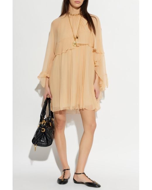 Chloé White Silk Dress