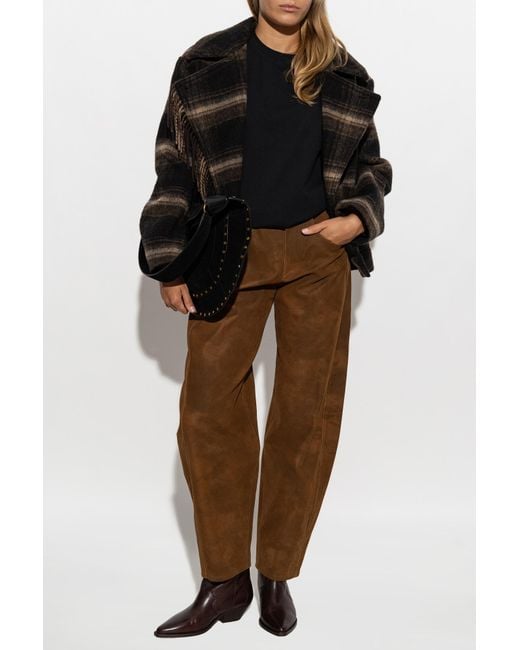 Isabel Marant Black T-Shirt "Zewel"