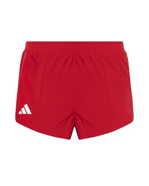 Adidas Originals Red Shorts From The Adizero Collection