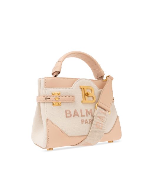 Balmain Pink 'b-buzz Mini' Shoulder Bag,