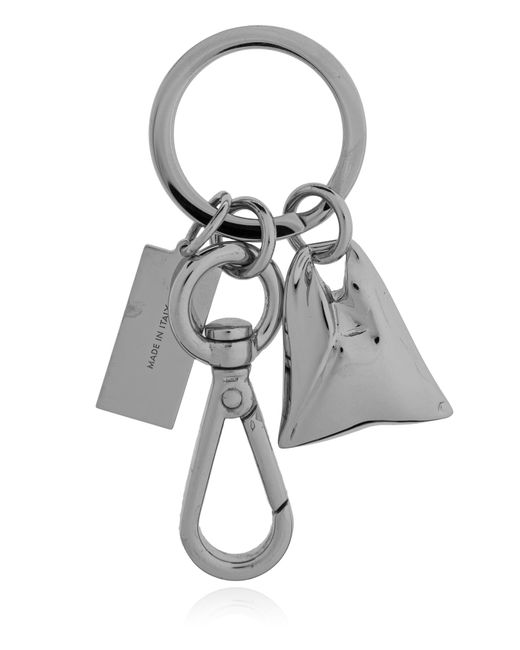 MM6 by Maison Margiela Metallic Keychain With Charms