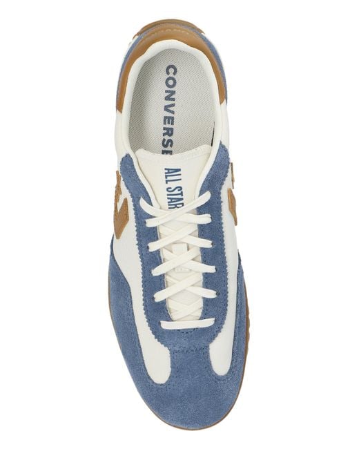 Converse Blue Sports Shoes 'Run Star Trainer Ox' for men