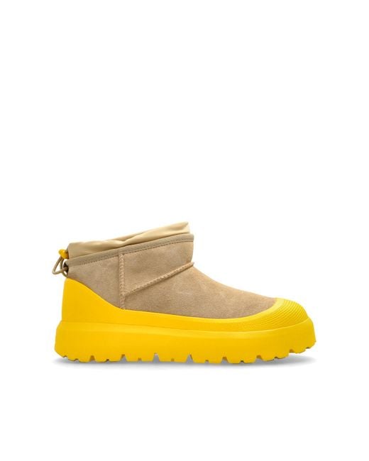 Ugg Yellow Snow Boots 'M Cl Ultra Mini Weather Hybrid' for men