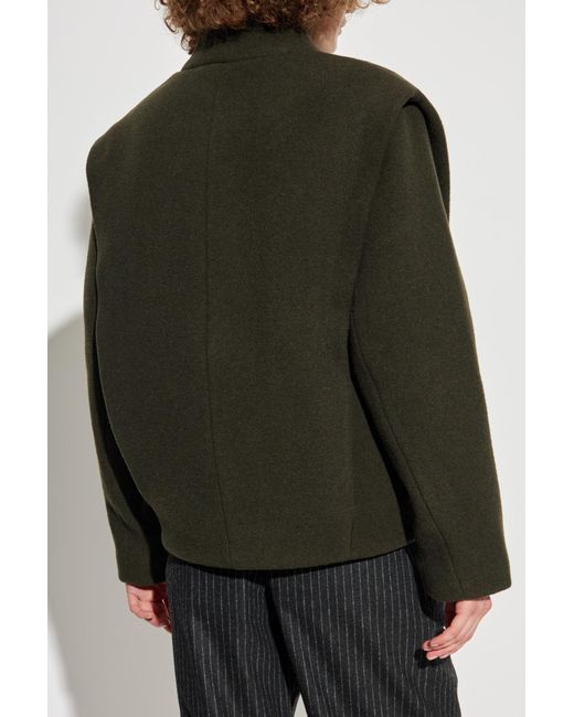 Isabel Marant Green Short Coat 'Dyogo'