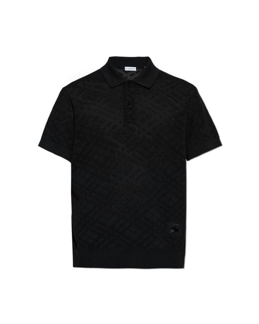 Burberry Black Polo 'Marcus' for men