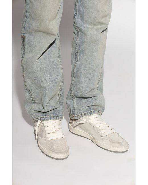 Golden Goose Deluxe Brand White 'Ballstar' Sports Shoes