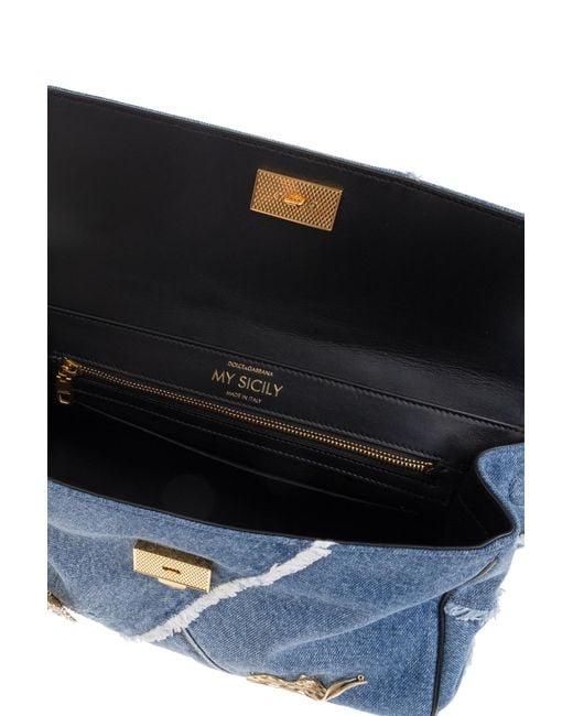 Dolce & Gabbana Black Handbag 'sicily Large',