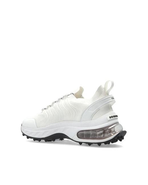 DSquared² Blue Sports Shoes "Bubble" for men