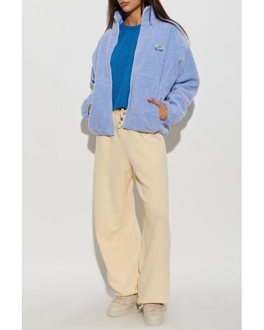 American Vintage Blue Sweatshirt With Patch