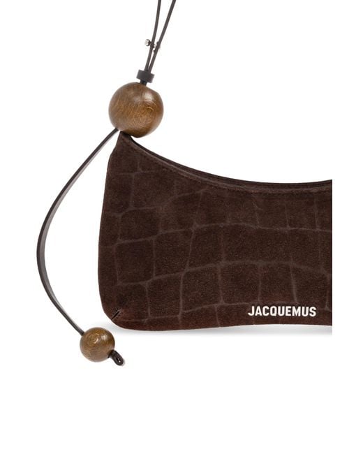 Jacquemus Brown Shoulder Bag 'Le Bisou Perle'