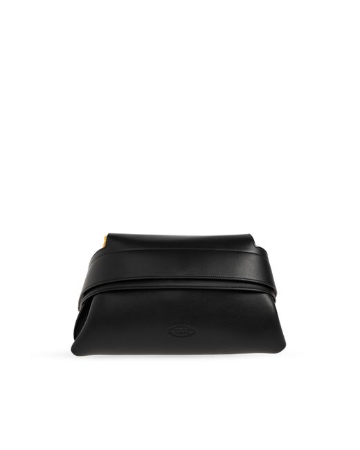 Tod's Black Shoulder Bag 'Wave Mini'
